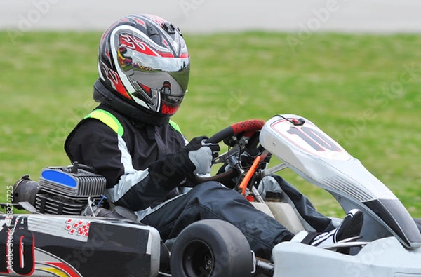 Fototapeta Kart Driver