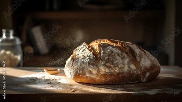 Obraz Artisan Bread Loaf | Generative AI Image