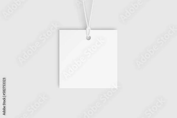 Obraz Label tag mockup