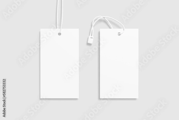 Obraz Label tag mockup