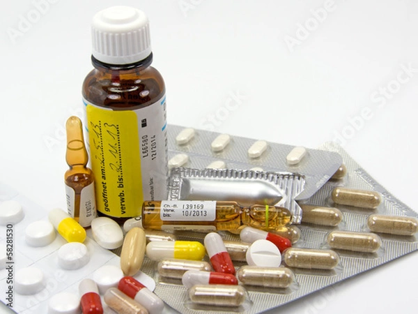 Fototapeta Medikamente