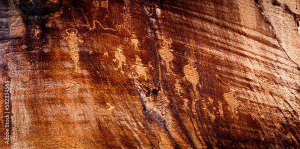 Fototapeta Petroglyphs