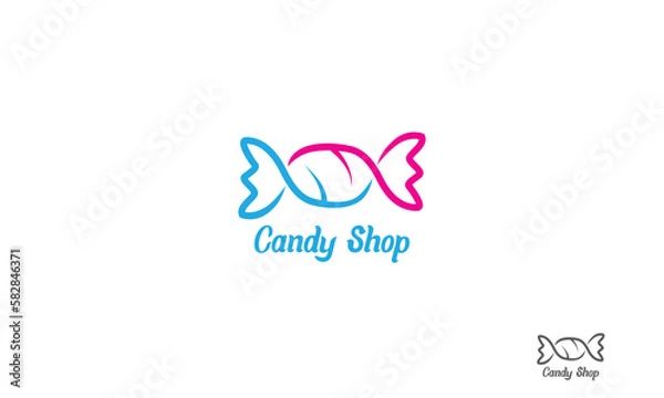 Obraz sweat candy logo shop