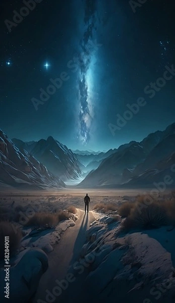 Obraz ray, lonely, night, pensive