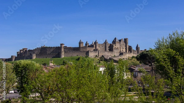 Fototapeta Carcassone, Occitania, Francia