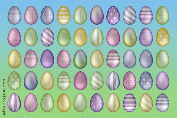 Fototapeta Easter Egg Collection