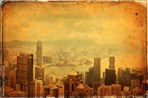 Fototapeta Hong Kong island