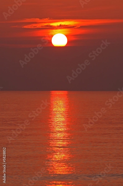 Obraz Tramonto sul mare