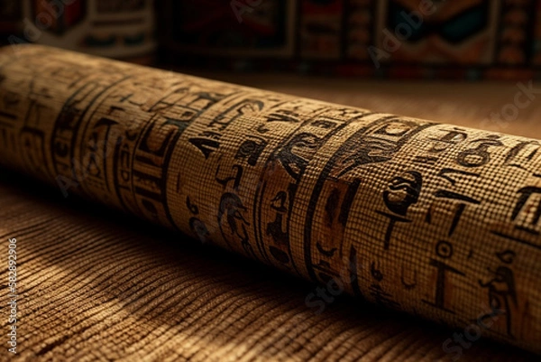Obraz Egyptian Papyrus generated by AI