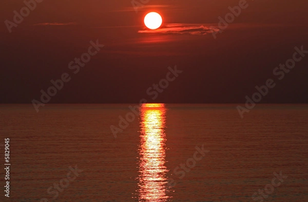 Obraz Tramonto rosso