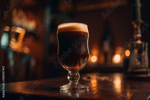 Obraz Irish Coffee in a pub