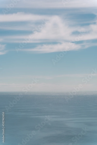 Fototapeta blue sky and sea