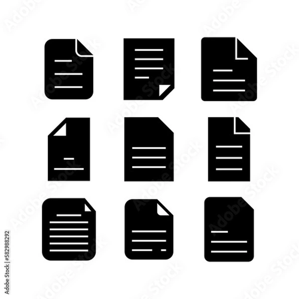 Fototapeta file icon or logo isolated sign symbol vector illustration - high quality black style vector icons
