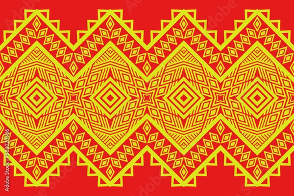 Fototapeta asian pattern Design for printing on fabric background or wallpaper Other products on demand
