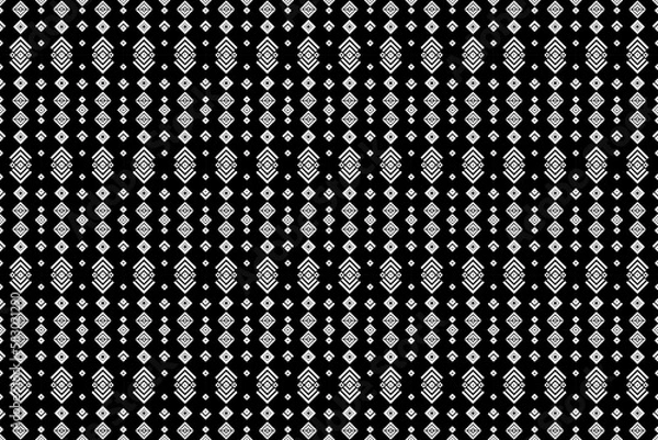 Fototapeta Seamless oriental geometric ethnic pattern for background or wallpaper. Carpet
