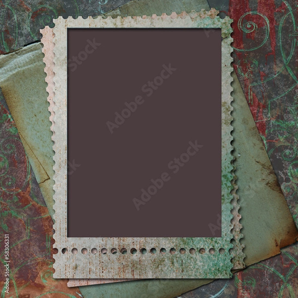 Fototapeta Framework for photo or information