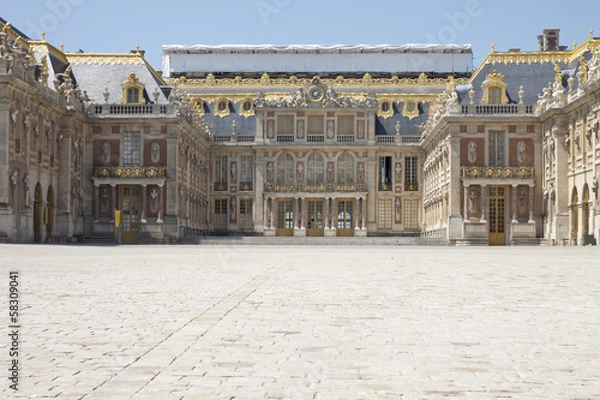 Obraz Bâtiment Principal du château de Versaille
