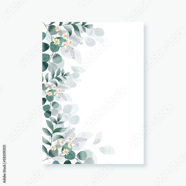 Obraz wedding invitation templates posters