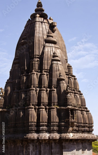 Obraz Low angle view of a temple, Bhimashankar Temple, Pune, Maharashtra, India