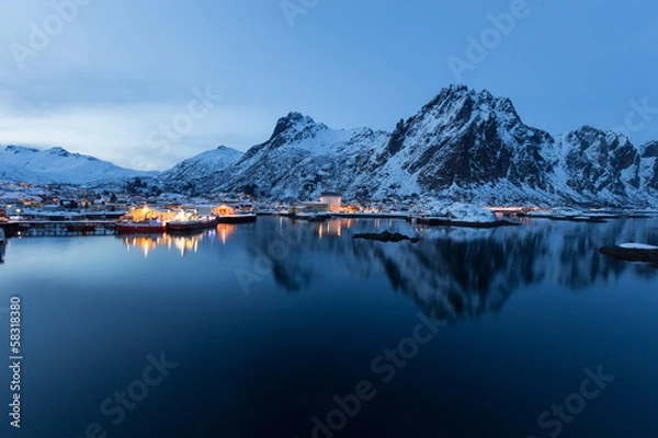 Obraz nordic village