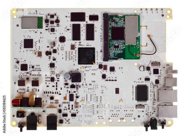 Obraz Electronic circuit board