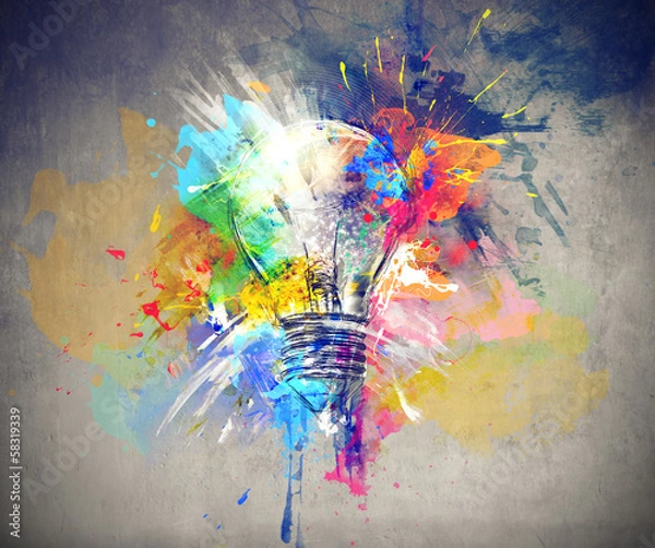 Obraz Kolorowe światło