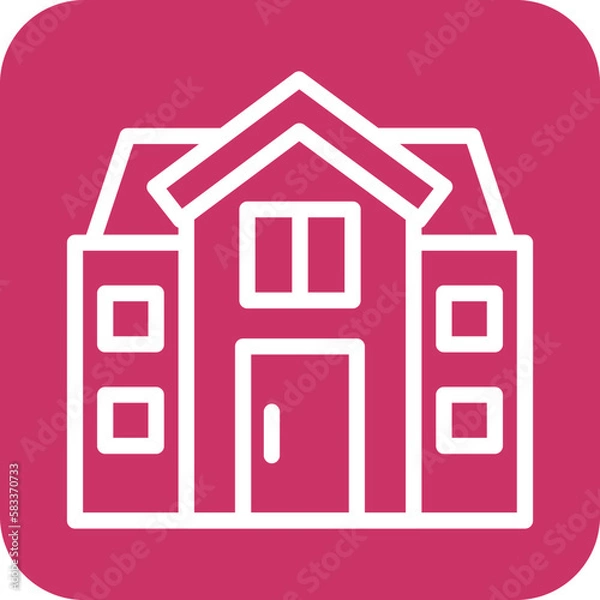 Fototapeta Vector Design House Icon Style