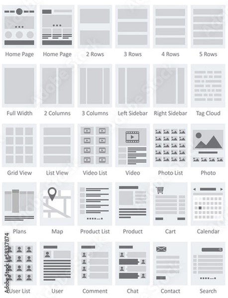 Obraz Website Flowcharts and Site Maps AI