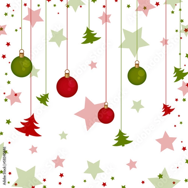 Fototapeta Christmas card