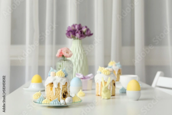 Fototapeta Concept of Easter, spring holy holiday concept