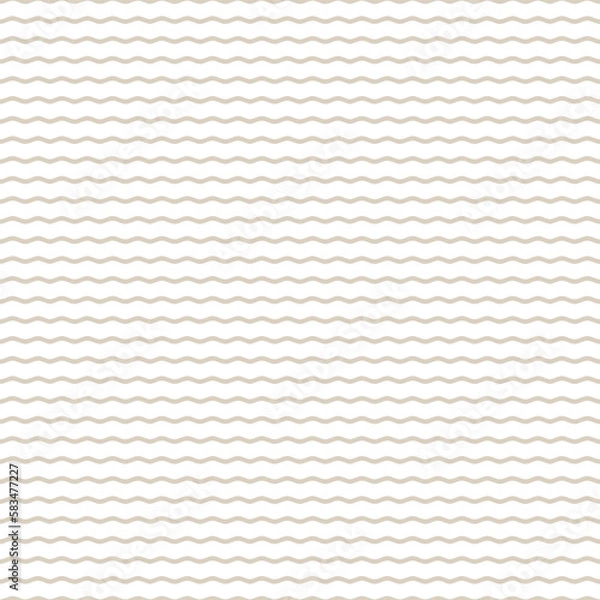 Obraz pastel grey waves seamless repeat pattern