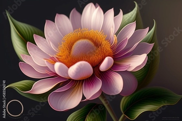 Obraz abstract floral background