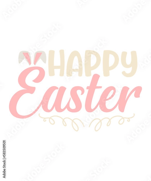 Fototapeta Easter t shirt, mug design