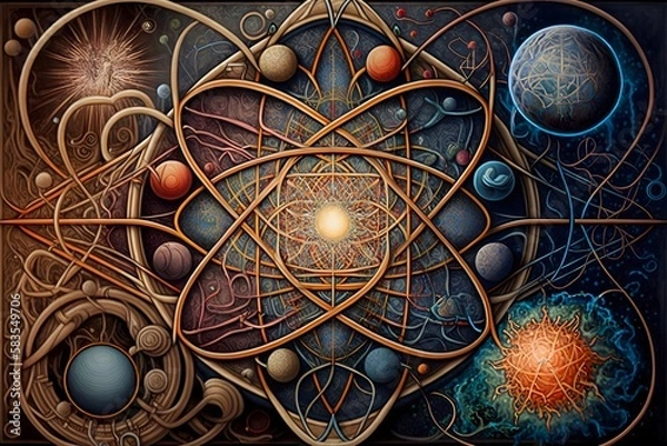 Fototapeta Shapes graphic design