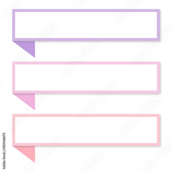 Fototapeta The Pastel Banner