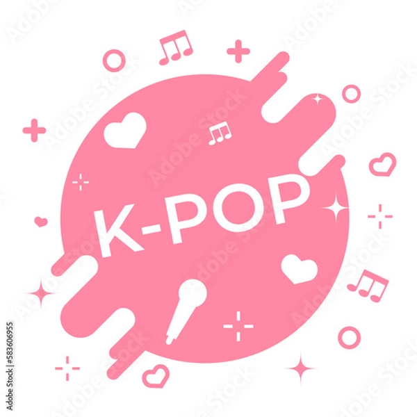 Obraz K-Pop Icon Banner