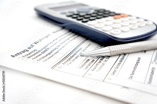 Obraz Wohngeldantrag