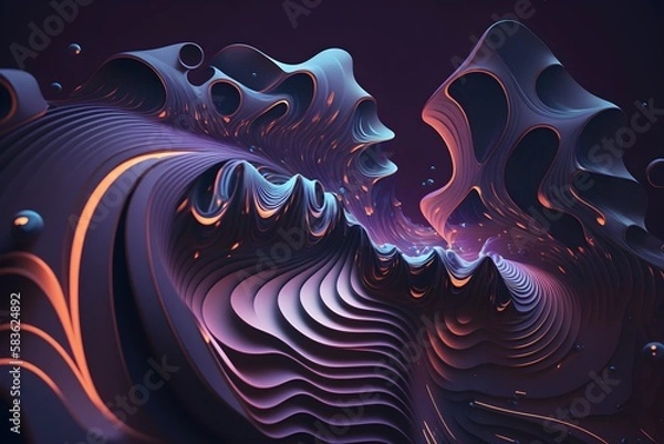 Obraz Abstract Fractal Background