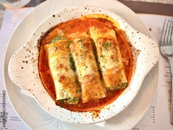 Obraz potatoes with meat