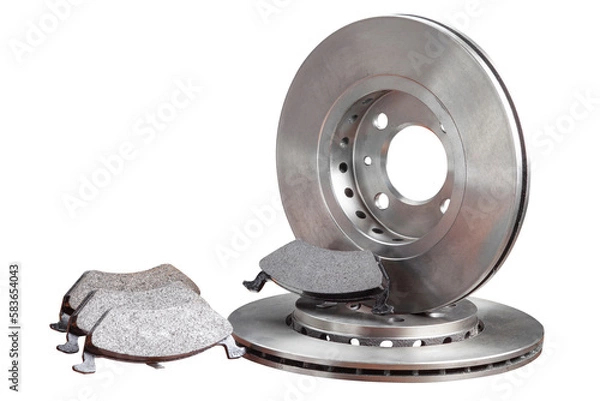 Obraz brake disc and pads