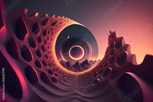 Obraz Abstract Background 3D