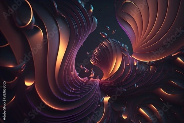Obraz Abstract Fractal Background