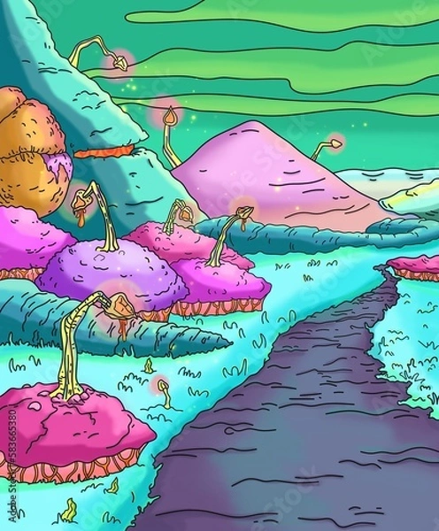 Fototapeta the child on the beach