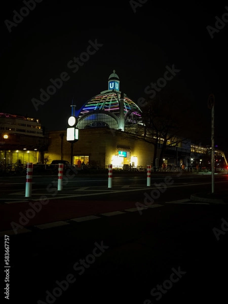 Fototapeta Underground Station Nollendorfplatz Berlin 