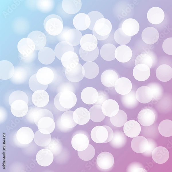 Fototapeta Abstract bokeh background for poster, brochure, social media advertisement and greeting card background. bokeh background
