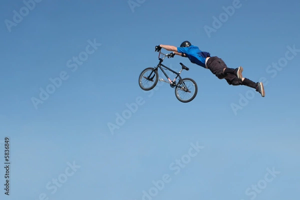 Obraz Biking High