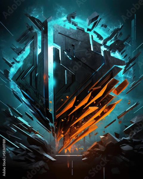 Obraz abstract realms