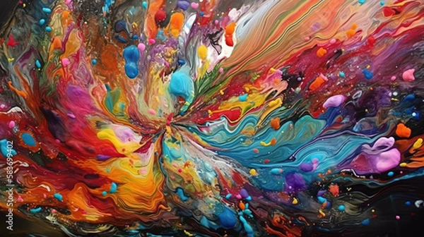 Obraz abstract colorful background