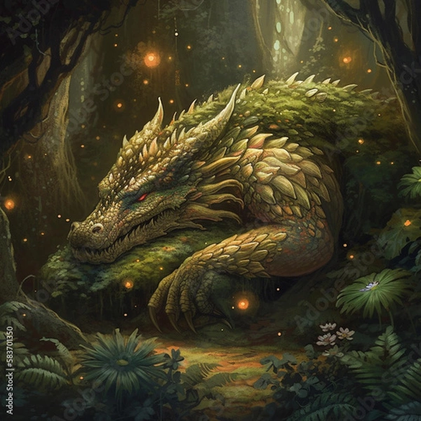 Obraz Sleeping Dragon 