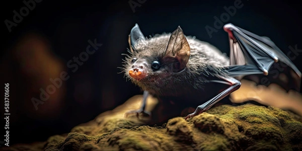Fototapeta Small Bat, Generative AI